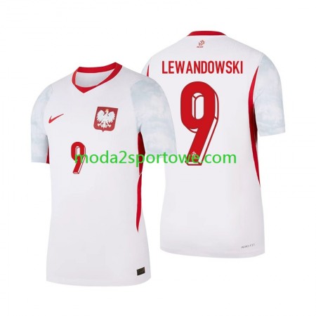 Koszulka Polska Robert Lewandowski 9 Domowe Stroje Piłkarskie 2026 Krótki Rękaw Koszulka Polska Robert Lewandowski 9 Domowe Stroje Piłkarskie 2026 Krótki Rękaw